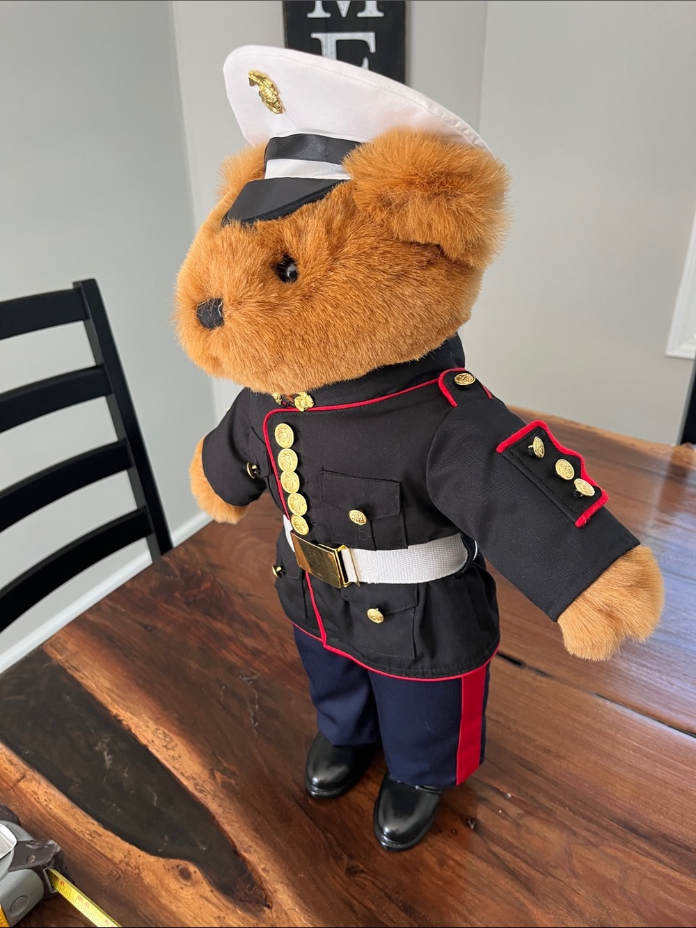 Rare plush USMC bear - Picture 4 of 5